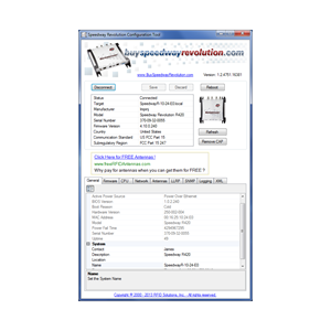 Speedway Reader and RFID Gateway Configuration Tool