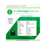 Invengo UHF RFID Reader Configuration Tool